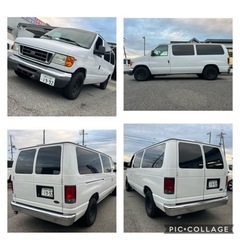 ◾︎兵庫◾︎ 2006'y フォード　エコノライン 1ナンバー　V8 4人乗り　ETC ナビ付の画像