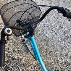 538、ママチャリ26インチ水色