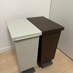 【受け渡し者決定】ゴミ箱　2個セット