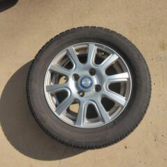 155/65R13 スタッドレスタイヤ アルミホイール 4本セットの画像