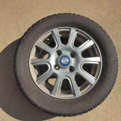 155/65R13 スタッドレスタイヤ アルミホイール 4本セットの画像