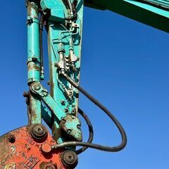 コベルコ SK30UR-6 0.15m3ミニ木造解体仕様機 5本配管油圧フォークあり 現行型の画像