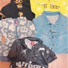 ベビー靴×ヒール×KIDS服の画像