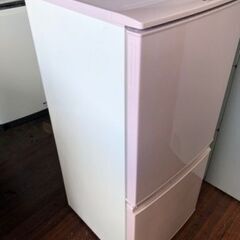 可愛い SHARP(シャープ)の137L 2ドア冷蔵庫「SJ-14E2」