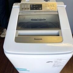 福岡市内配送設置無料　パナソニック Panasonic NA-FA80H1-N [全自動洗濯機（8kg）シャンパン]