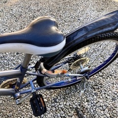 534、ジュニアマウンテンバイク24インチ青