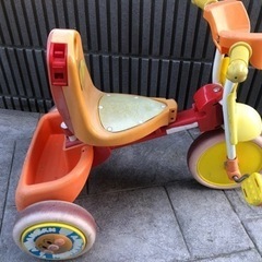 三輪車(1.5〜4才児) アンパンマンアドバンス　中古
の画像