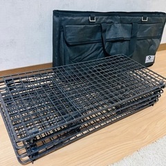 【収納バッグ付き】IKEA グレイグ　シューズラック　フィールドラックの画像