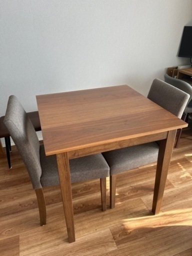 【引渡し予定！！⠀】ダイニングテーブルセット 3点セット 神戸市西区、垂水区 引渡し