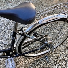 537、ママチャリ27インチ黒