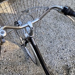 537、ママチャリ27インチ黒