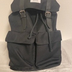 【美品】リュック 布 黒