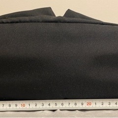 【美品】リュック 布 黒の画像
