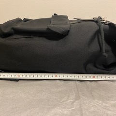 【美品】リュック 布 黒の画像