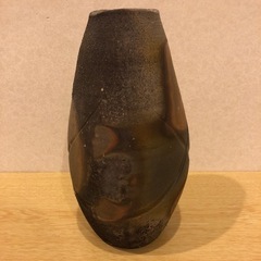 ①備前焼　花瓶♪の画像
