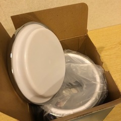 🌿【新品未使用✨木目デザイン】ナチュラルポット☕️1.2L 箱入り【おしゃれ＆シンプル】の画像