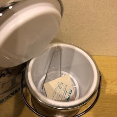 🌿【新品未使用✨木目デザイン】ナチュラルポット☕️1.2L 箱入り【おしゃれ＆シンプル】の画像