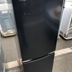 福岡市内配送無料　2021年式　東芝 TOSHIBA GR-V15BS（K） [冷蔵庫 VEGETA（ベジータ） BSシリーズ　前面傷あたりあり