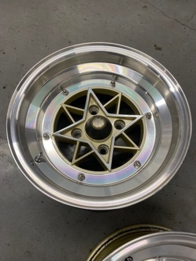 コーリン スターシャーク 14インチ  旧車ホイール 4穴 8j 114.3