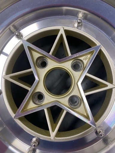 コーリン スターシャーク 14インチ  旧車ホイール 4穴 8j 114.3