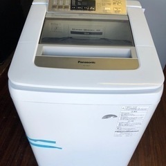 福岡市内配送設置無料　パナソニック Panasonic NA-FA80H1-N [全自動洗濯機（8kg）シャンパン]