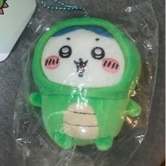 ちいかわ きょりゅくんを被ったちいかわマスコット ハチワレ