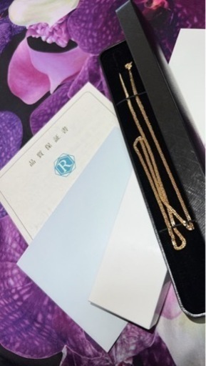 18金 喜平ネックレス6面ダブル 50cm