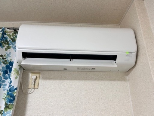 【譲り先決まりました】使用期間1年のエアコン(取り外し可能な方)