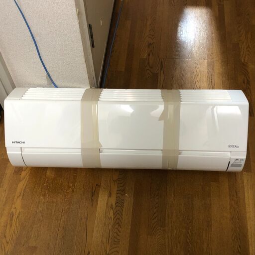 エアコン 6畳用 日立 2018年 白くまくん RAS-AJ22H 室外機