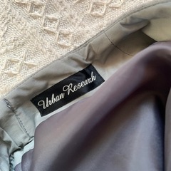 アーバンリサーチ　タイトスカート　グレー　ウール混の画像