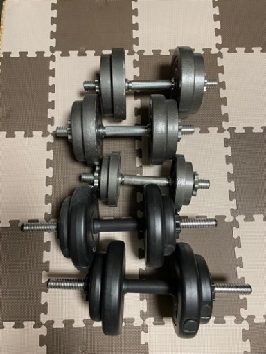 早い者勝ち！！　インクラインベンチ&ダンベル　ウエイト　重り　トレーニング　ベンチプレス