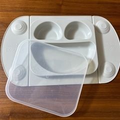 ひっくり返らないベビー食器　EasyMat-Mini- イージーマット