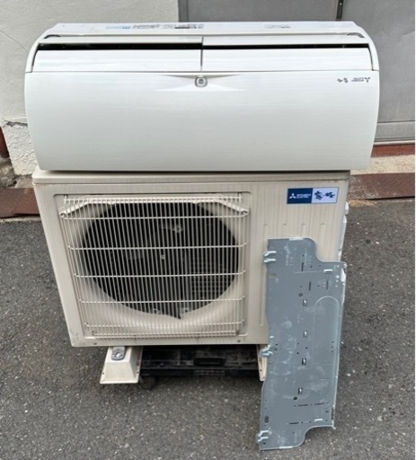 【動作確認済み】三菱 霧ヶ峰 リモコン付 ルームエアコン MSZ-X7116S-W 単相 200V 23畳 ムーブアイ極 エアコン Xシリーズ 冷房 暖房 大阪