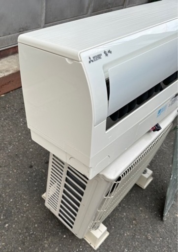 【動作確認済み】三菱 霧ヶ峰 リモコン付 ルームエアコン MSZ-L2817-W 100V 8畳〜12畳 プラズマ ダブルクリーンユニ