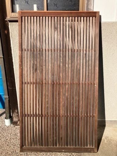 縁側のガラス戸　7枚　（受け渡し完了しました）