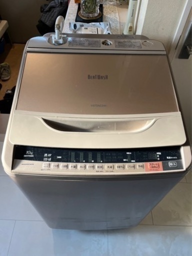 ⭐︎HITACHI ビートウォッシュBW-V100A形日立全自動電気洗濯機