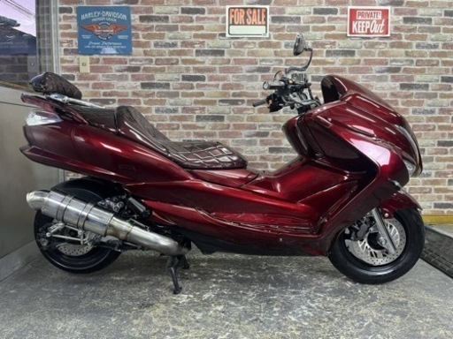 【極上ツヤピカ美車♪フルカスタム】 YAMAHA MAJESTY ヤマハ マジェスティ250  SG20J  絶好調  動画  検）ビッグスクーター スカブ フォルツァ