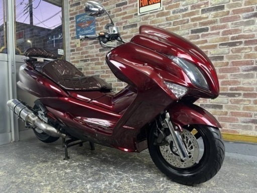 【極上ツヤピカ美車♪フルカスタム】 YAMAHA MAJESTY ヤマハ マジェスティ250  SG20J  絶好調  動画  検）ビッグスクーター スカブ フォルツァ