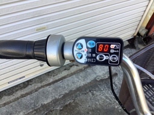 275  ブリヂストン新機種電動アシスト自転車アシスタ26インチ  グレーアルミボディー