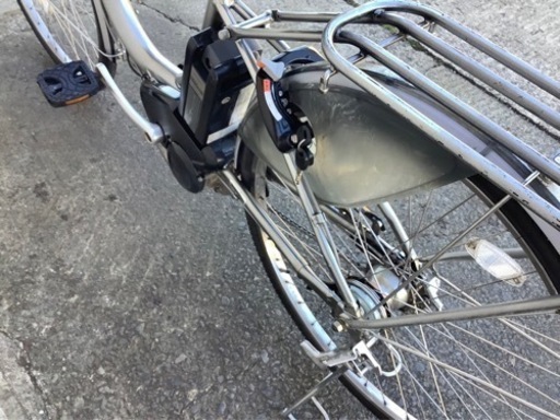 275  ブリヂストン新機種電動アシスト自転車アシスタ26インチ  グレーアルミボディー