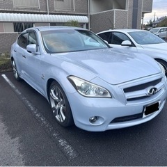 最終値下　オプション多数 黒内装 HY51 フーガハイブリッド　...