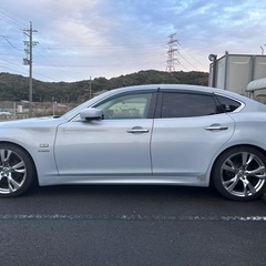 最終値下　オプション多数 黒内装 HY51 フーガハイブリッド　前期　y51 フーガの画像