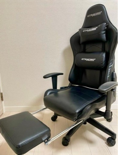 GTRACING ゲーミングチェア　オットマン付き