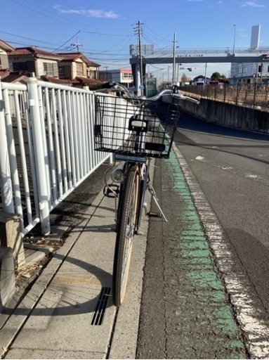 【中古自転車】26インチ(紺メタリック) 外装7段