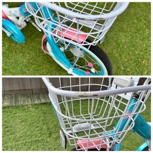 子供用自転車14インチ補助輪付きリトルエンジェルLittleAnjel
