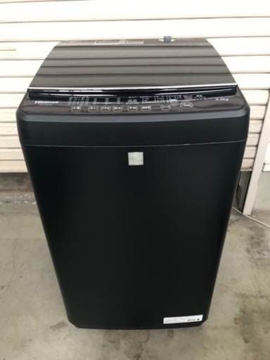 【決まりました】【新生活応援】【2020年製】☆Hisense   洗濯機　HW-G55E7KK   5.5kg