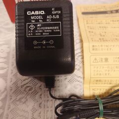 カシオ電子キーボード CTK-130 49鍵 電源アダプター及び電池付きの画像