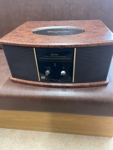 【決まりました】⭐︎レコードプレーヤー　denon デノン 卓上型 音聴箱 GPーS 30 2007年製