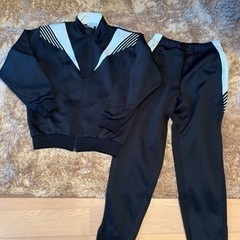 黒　ジャージ　上下　メンズ　L