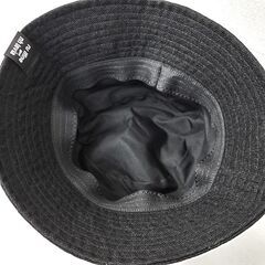 【おみせっち】新品未使用 SHEIN バケットハット 黒 ブラック 帽子 シーイン レディースの画像